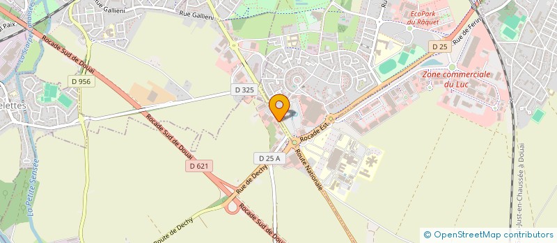 localisation de l'entreprise AMICALE PERSONNEL CENTRE FORMA  CANTIN