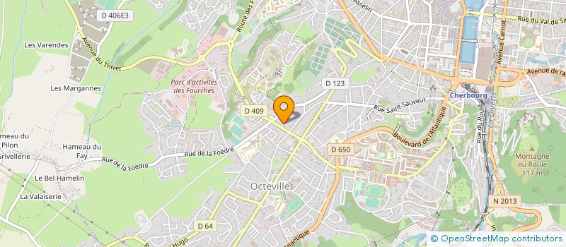 localisation de l'entreprise AMICALE PERSONNEL COMM AGGLOMER CHERBOUR  CHERBOURG-EN-COTENTIN