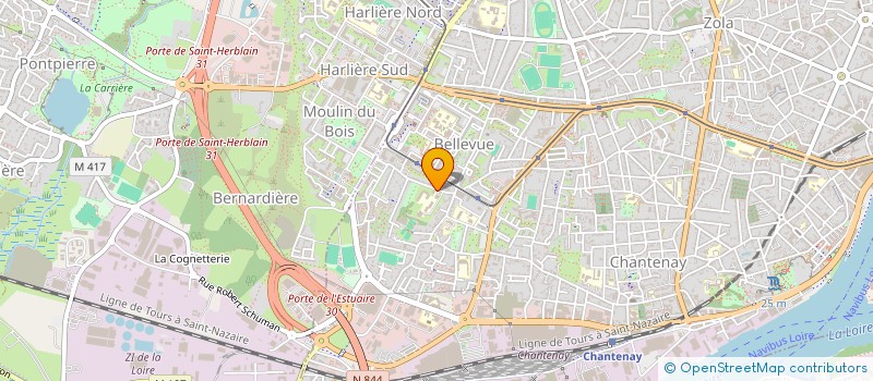 localisation de l'entreprise AMICALE PERSONNEL LYC ALBERT CAMUS à NANTES