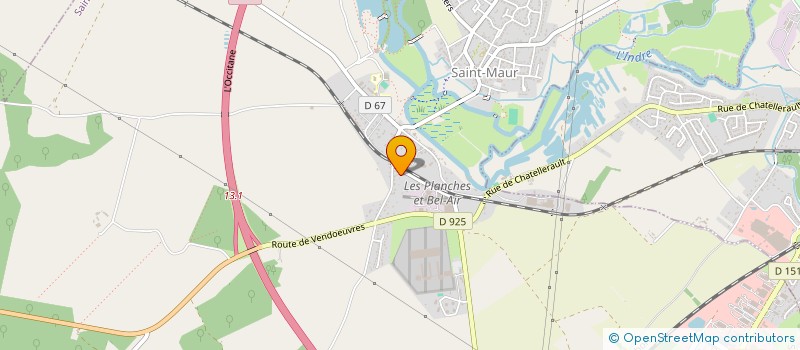 localisation de l'entreprise AMICALE PERSONNEL PENITENTIAIRE INDRE à SAINT-MAUR
