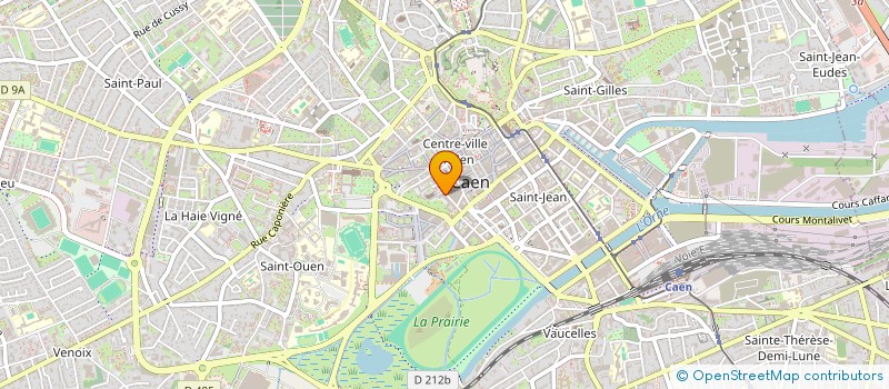 localisation de l'entreprise AMICALE PERSONNEL PREFECTURE à CAEN