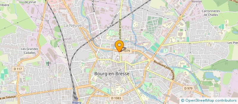 localisation de l'entreprise AMICALE PERSONNELS D LA DDCS DE L AIN à BOURG-EN-BRESSE