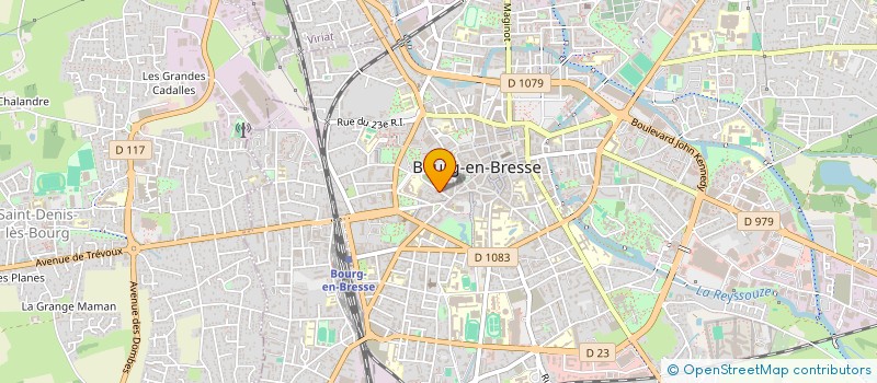 localisation de l'entreprise AMICALE PERSONNELS INSPECTION ACADEMIQUE à BOURG-EN-BRESSE