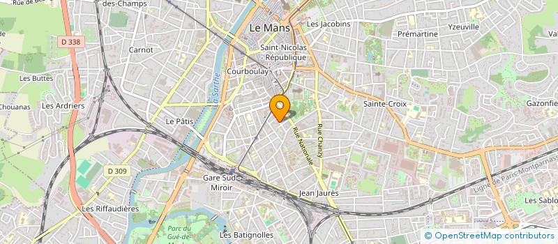 localisation de l'entreprise AMICALE PHILANTH ANC VRP ASSIMIL MAINE à LE MANS