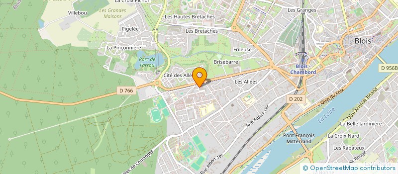 localisation de l'entreprise AMICALE PHILATELIQUE BLESOISE à BLOIS