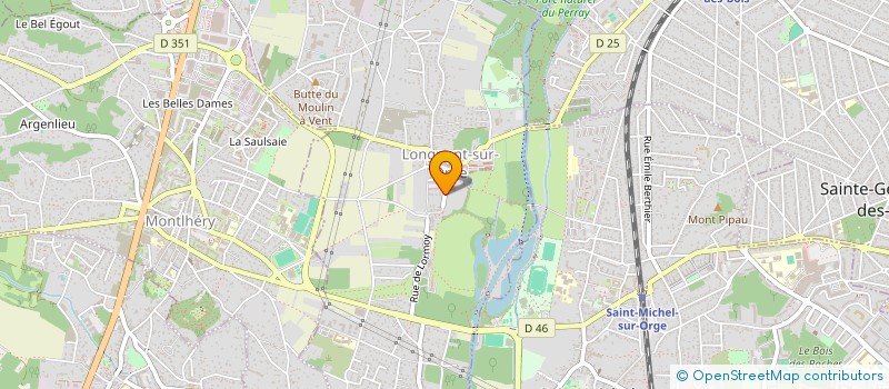 localisation de l'entreprise AMICALE PHILATELIQUE DE LONGPONT-SUR-ORGE à LONGPONT-SUR-ORGE