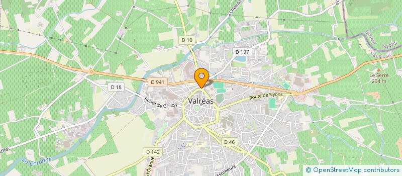 localisation de l'entreprise AMICALE PHILATELIQUE DU HAUT COMTAT à VALREAS