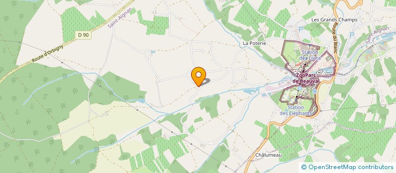 localisation de l'entreprise AMICALE PHILATELIQUE SAINT AIGNANAISE à SAINT-AIGNAN