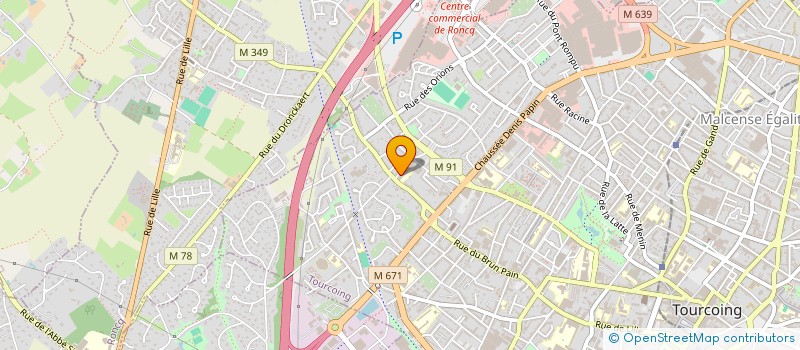 localisation de l'entreprise AMICALE PIERRE BROSSOLETTE  TOURCOING