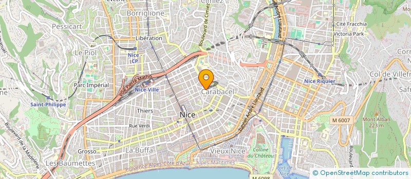 localisation de l'entreprise AMICALE PIRATE à NICE