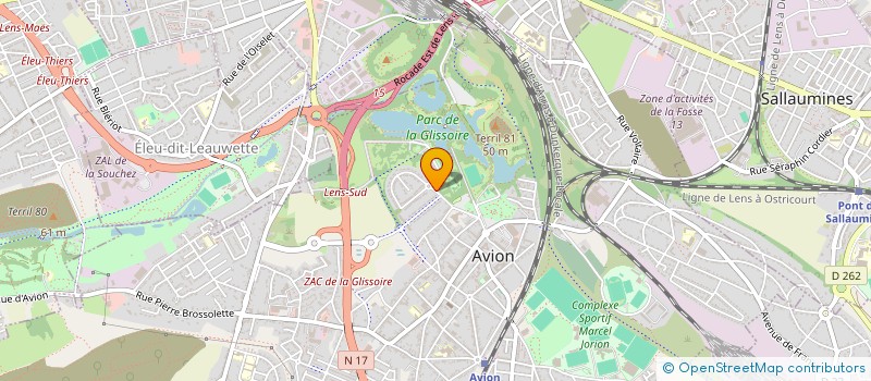 localisation de l'entreprise AMICALE POLICE AVION à AVION