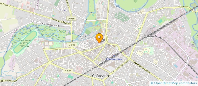 localisation de l'entreprise AMICALE PORTES-DRAPEAUX CHATEAUROUX-DEOLS à CHATEAUROUX