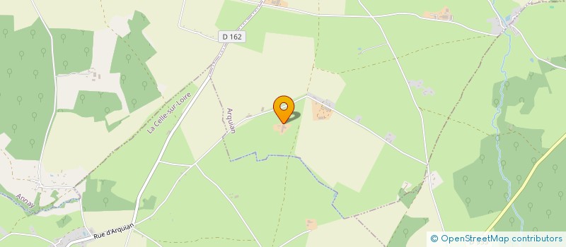 localisation de l'entreprise AMICALE POUR LE DON DE SANG BENEVOLE à SAINT-AMAND-EN-PUISAYE