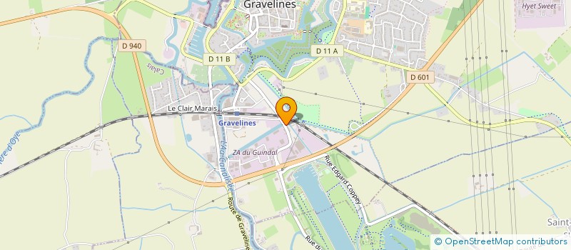 localisation de l'entreprise AMICALE POUR LE DON DU SANG BENEVOLE DE GRAVELINES-GRAND FORT PHILIPPE ET ENVIRONS à GRAVELINES