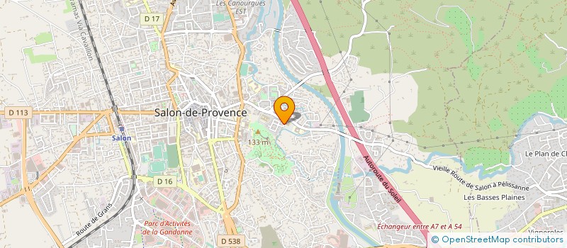 localisation de l'entreprise AMICALE POUR LE DON DU SANG BENEVOLE DE SALON DE PROVENCE à SALON-DE-PROVENCE