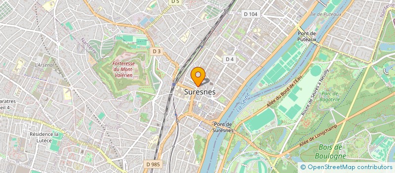 localisation de l'entreprise AMICALE PROTEC CIVILE SURESNES PUTEAUX à SURESNES