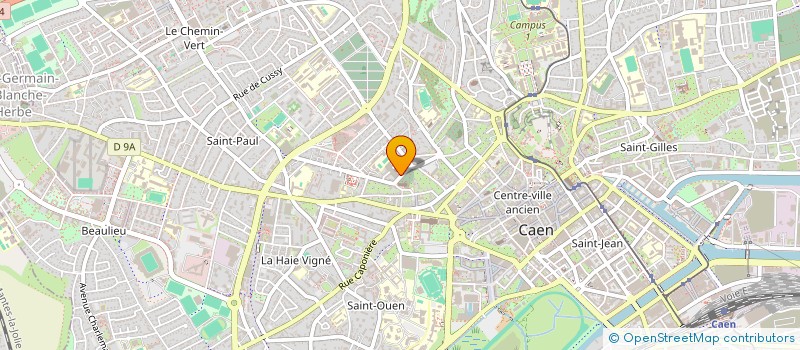 localisation de l'entreprise AMICALE PROXI à CAEN