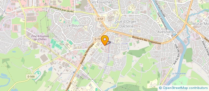 localisation de l'entreprise AMICALE PSIG LAVAL à LAVAL