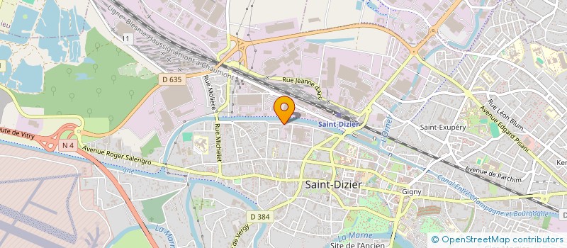localisation de l'entreprise AMICALE RADIO BRAGARDE à SAINT-DIZIER