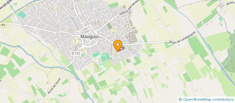 localisation de l'entreprise AMICALE RAID 34  MAUGUIO