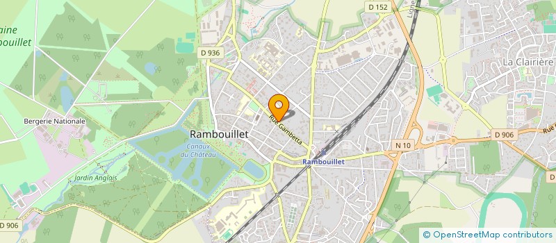 localisation de l'entreprise AMICALE RAMBOLITAINE DES ANCIENS DE LA LEGION ETRANGERE à RAMBOUILLET