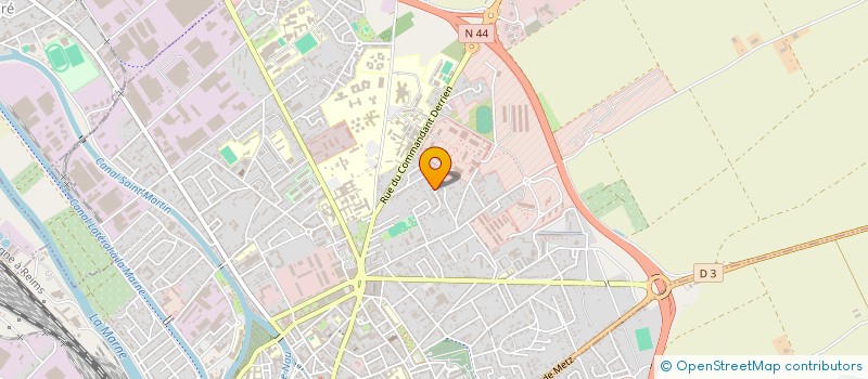 localisation de l'entreprise AMICALE RANDO  CHALONS-EN-CHAMPAGNE