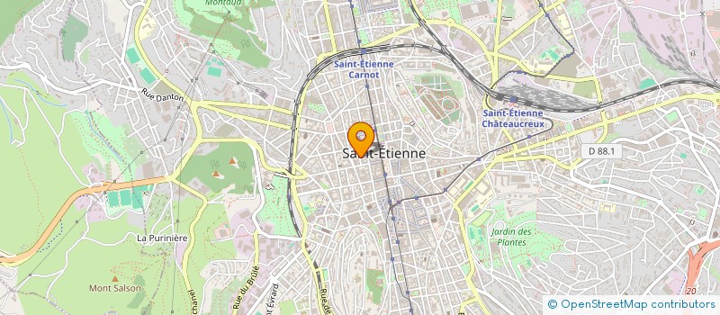 localisation de l'entreprise AMICALE REG ANCIENS 38E REG INFANT  SAINT-ETIENNE