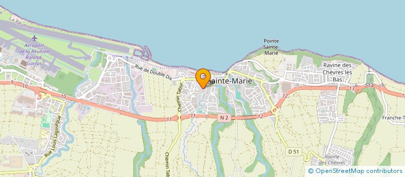localisation de l'entreprise AMICALE REGIMENTAIRE DE SAINTE MARIE à SAINTE-MARIE