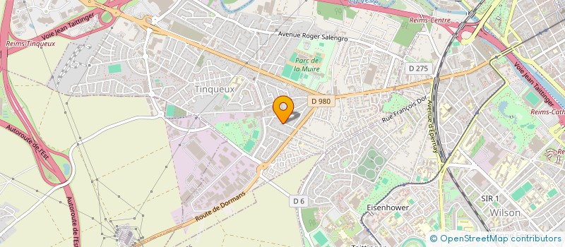 localisation de l'entreprise AMICALE REGIONALE FRANCO-POLONAISE  TINQUEUX