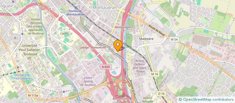 localisation de l'entreprise AMICALE RESEAU31 à TOULOUSE