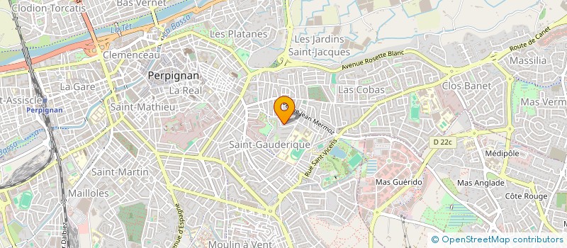 localisation de l'entreprise AMICALE RETRAIT' EAUX à PERPIGNAN
