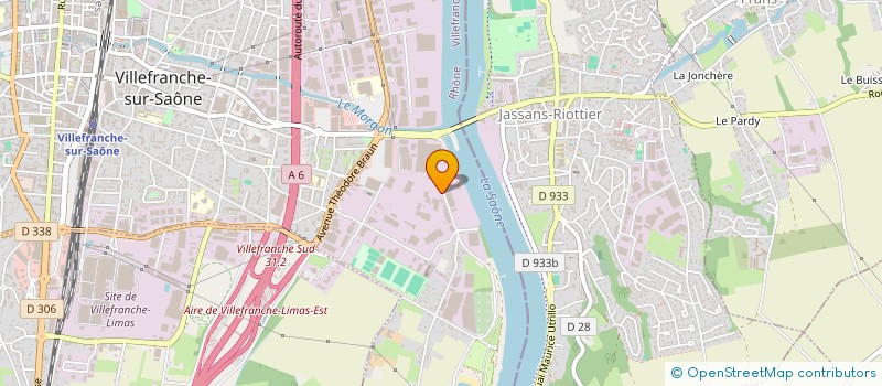 localisation de l'entreprise AMICALE RETRAITE(E)S GROUPE PLATTARD à VILLEFRANCHE-SUR-SAONE