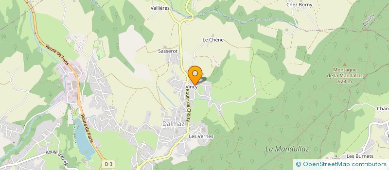 localisation de l'entreprise AMICALE RETRAITES POLICE ANNECY à LA BALME-DE-SILLINGY