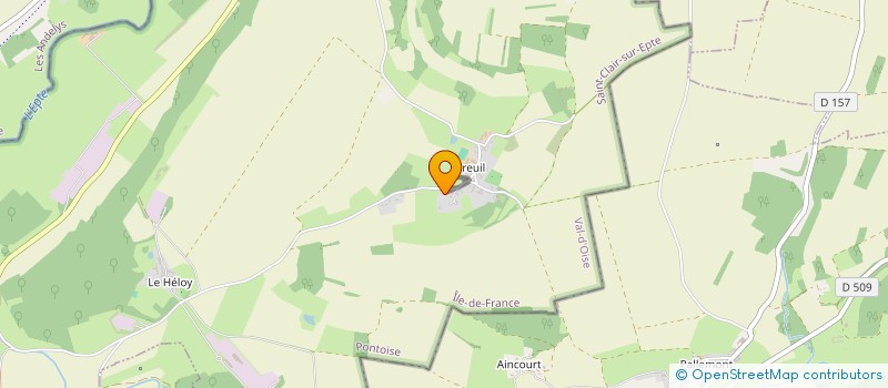 localisation de l'entreprise AMICALE SAINT CLAIROISE  SAINT-CLAIR-SUR-EPTE