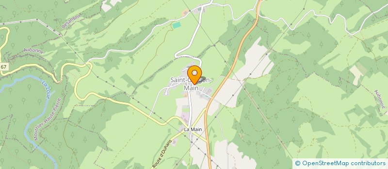 localisation de l'entreprise AMICALE SAINT GORGONNAISE  SAINT-GORGON-MAIN