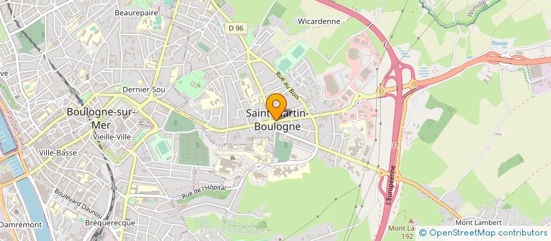 localisation de l'entreprise AMICALE SAINT MARTINOISE à SAINT-MARTIN-BOULOGNE