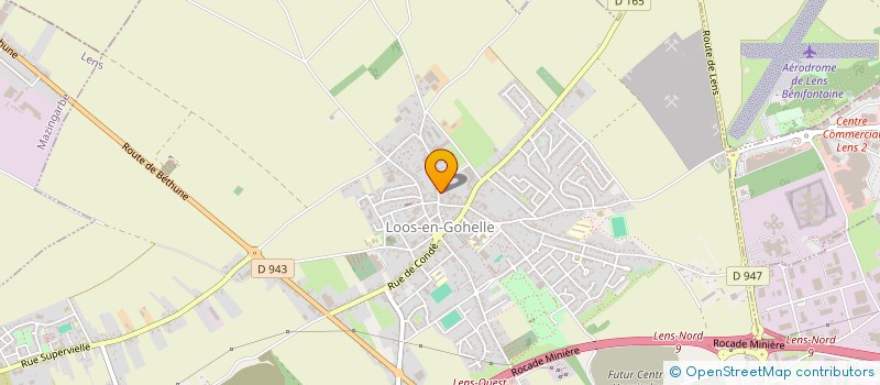 localisation de l'entreprise AMICALE SAINT VAAST à LOOS-EN-GOHELLE