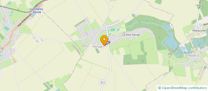 localisation de l'entreprise AMICALE SAPEURS POMPIERS  VAUDRICOURT