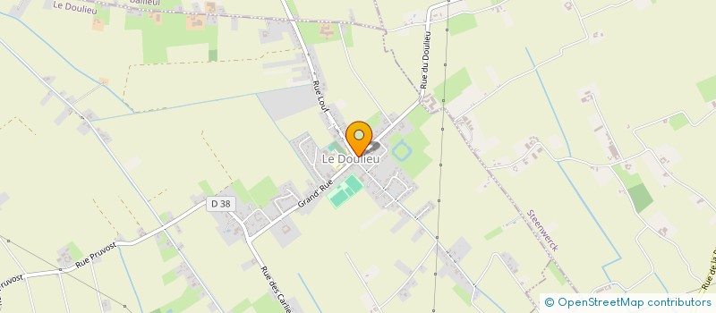 localisation de l'entreprise AMICALE SAPEURS POMPIERS à LE DOULIEU