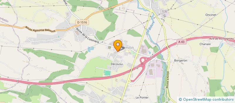 localisation de l'entreprise AMICALE SAPEURS POMPIERS DE LA VIE  CHIMILIN