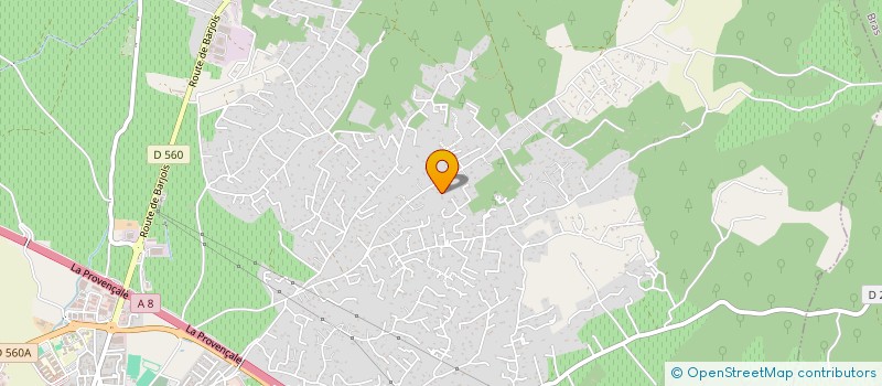 localisation de l'entreprise AMICALE SAPEURS POMPIERS DE ST MAXIMIN à SAINT-MAXIMIN-LA-SAINTE-BAUME