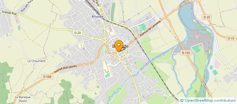 localisation de l'entreprise AMICALE SAUGUAINS DE LA PLAINE à BRIOUDE