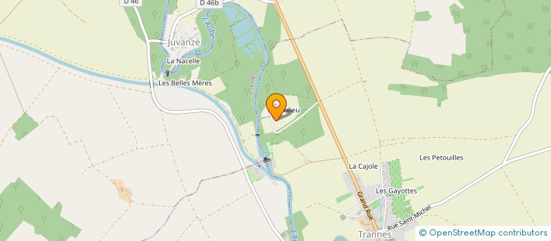 localisation de l'entreprise AMICALE SCBR  TRANNES