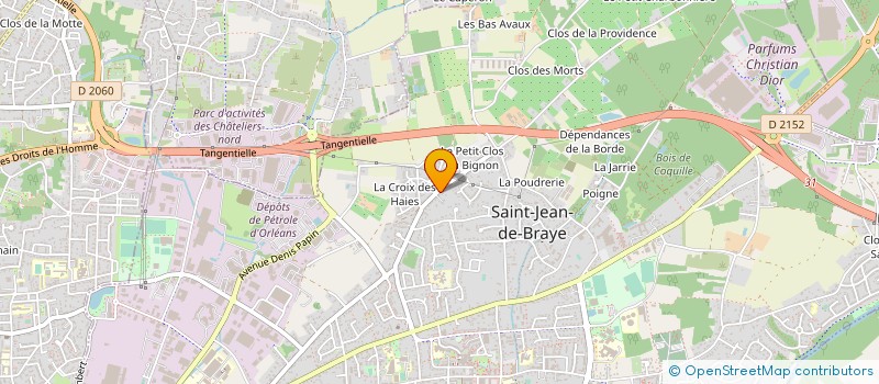 localisation de l'entreprise AMICALE SCOLAIRE ABRAYSIENNE D'ANTAN à SAINT-JEAN-DE-BRAYE