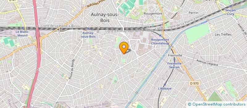 localisation de l'entreprise AMICALE SCRABBLE CHIFFRES ET LETTRES D'AULNAY à AULNAY-SOUS-BOIS