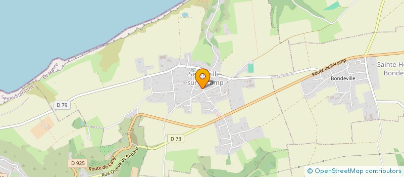 localisation de l'entreprise AMICALE SENNEVILLAISE FEMININE à SENNEVILLE-SUR-FECAMP