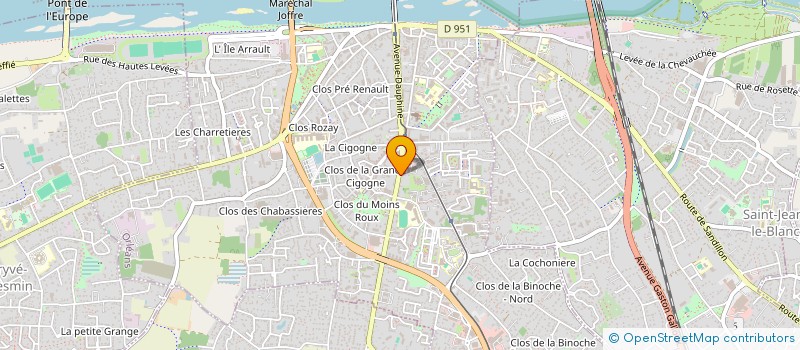 localisation de l'entreprise AMICALE SITE ORLEANAIS COMMISSARIAT GAL DEVELOP DURABLE à ORLEANS
