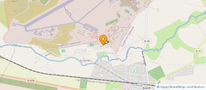 localisation de l'entreprise AMICALE SKBAR 702  AVORD