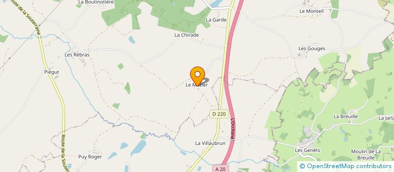 localisation de l'entreprise AMICALE SPORTIVE à ARNAC-LA-POSTE