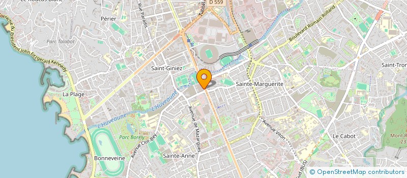 localisation de l'entreprise AMICALE SPORTIVE BORELY à MARSEILLE